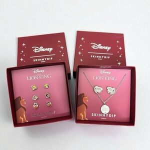 ✨Disney x Skinnydip Lion King Jewelry Set | Earrings & Necklace